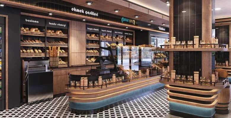 Bakery Interior Design, Furniture Decoration Ideas – custom retail display image 15