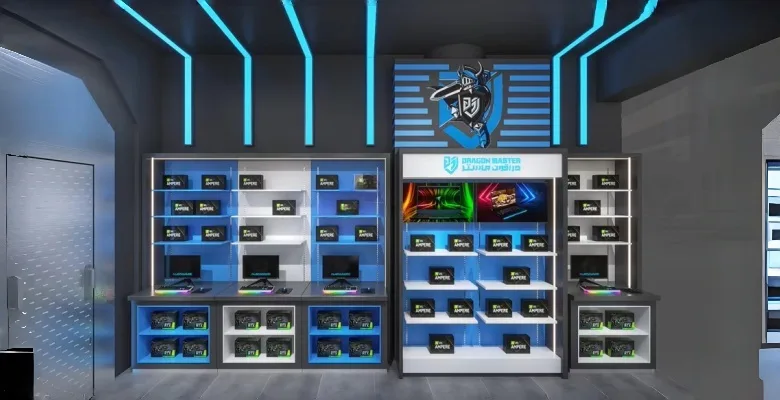 desi Game Store Design, Displays Retail Shelf Fixtures – custom retail display image 8