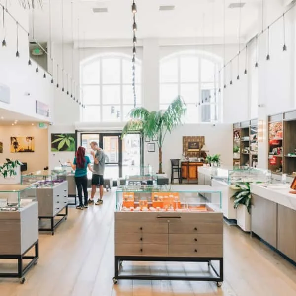 Cannabis Dispensary Displays, Retail Cases Store Fixtures – Interior Design image 2