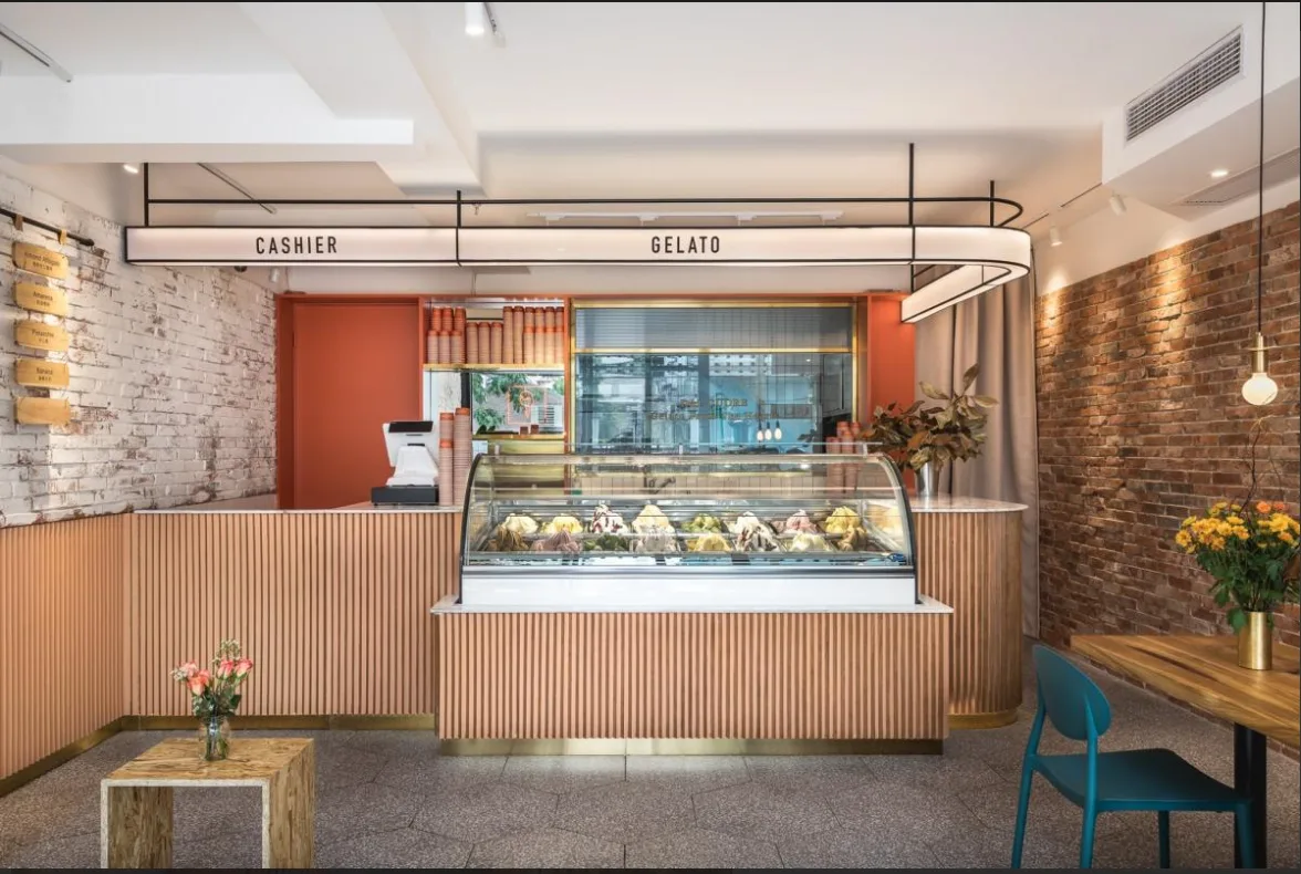 Pizza Shop Design | Pizza Store Counters, Displays Furniture – custom retail display image 19