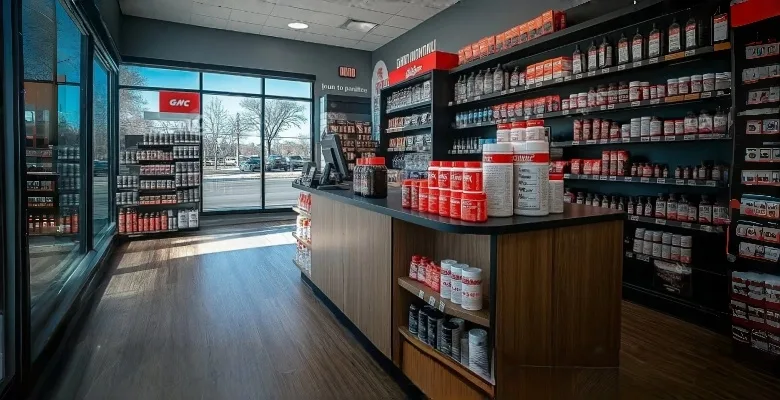 Supplement Shop Design, Displays, Racks Retail Stands – custom retail display image 5