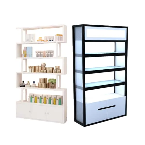 Barbershop Design | Hair Salon Furniture Displays – Product Display Shelving image 5
