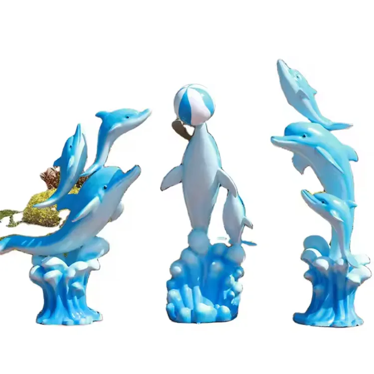 Large Dolphin Statues Sculptures For Sale | Outdoor – custom retail display image 17