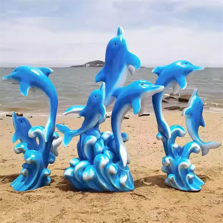 Large Dolphin Statues Sculptures For Sale | Outdoor – custom retail display image 14