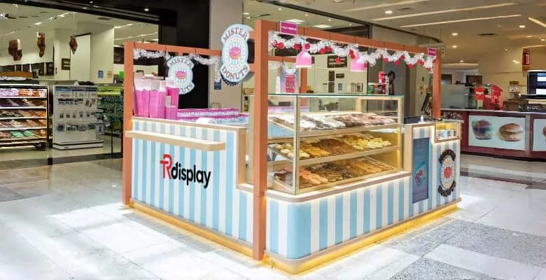 Donuts Kiosks Carts For Sale – custom retail display image 11