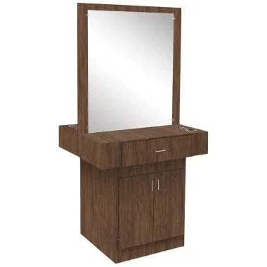 Double-Sided Barber Salon Styling Stations With Mirror – custom retail display image 45