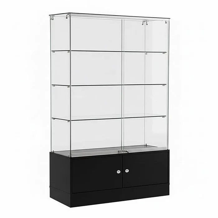 Frameless Glass Display Cases Cabinets – custom retail display image 14