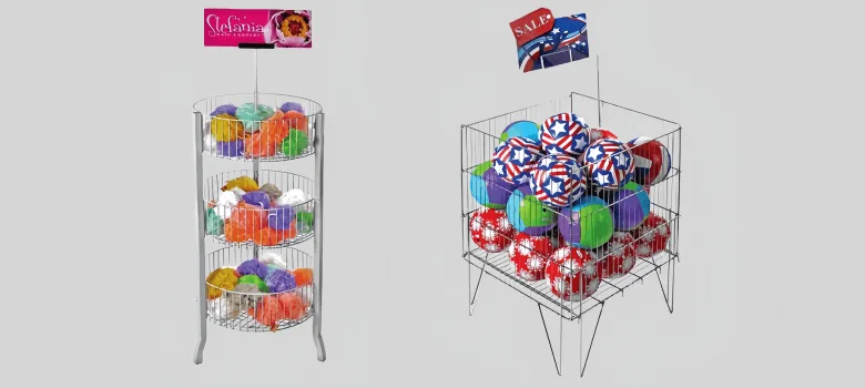 Dump bins (3) Retail Dump Bins Baskets | Wooden, Wire, Cardboard – custom retail display image 10