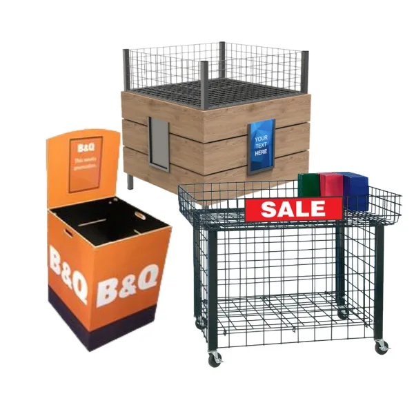 Supermarket Displays, Grocery Store Fixtures Equipment – Dump Bins image 6