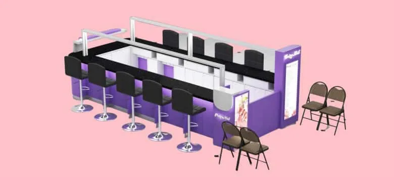 Beauty Salon Kiosks – custom retail display image 12