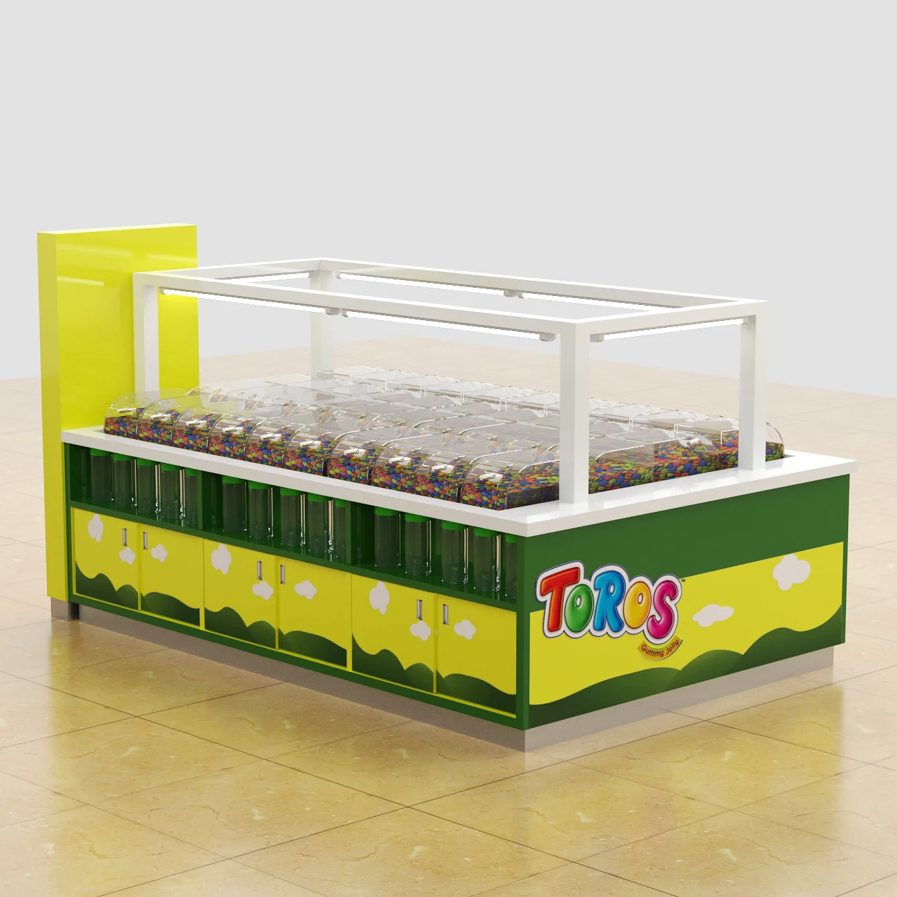 Candy Kiosk – US Mall Candy Kiosk 16ft×8ft | Single Unit Price $9000 image 11