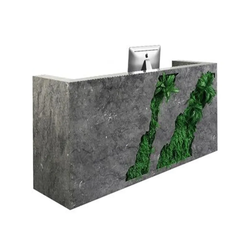 Unique Reception Desks | Geometric Organic – custom retail display image 3