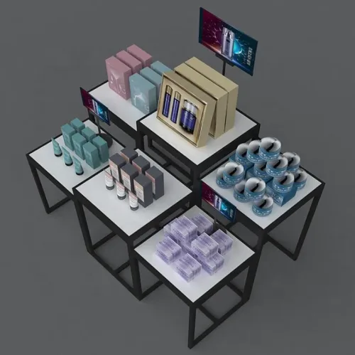 Cosmetic Display Shelf | Makeup Display Rack For Retail Store – custom retail display image 36
