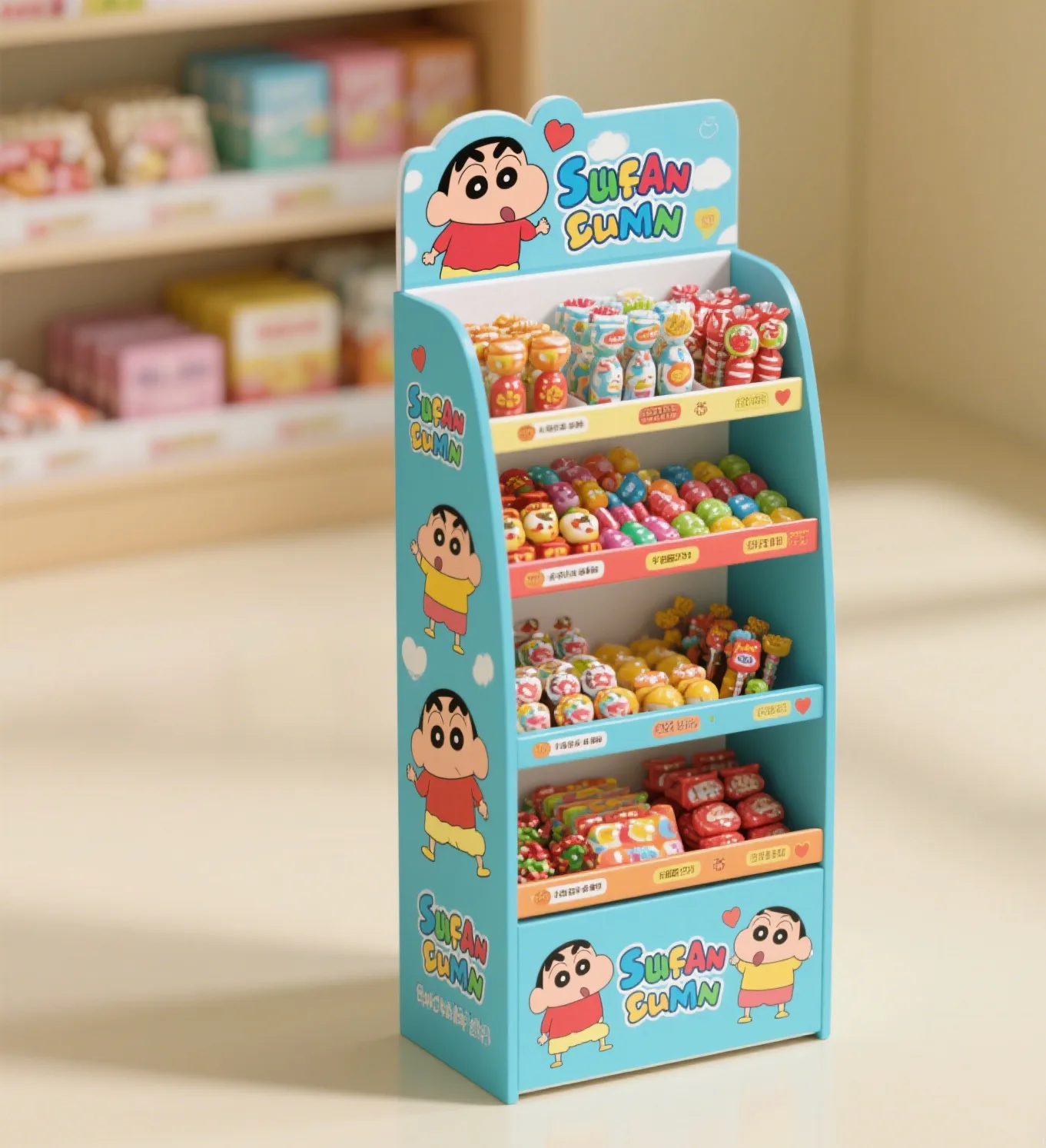 Candy Display Stands, Racks Tiers For Candy Shop Retail – custom retail display image 68