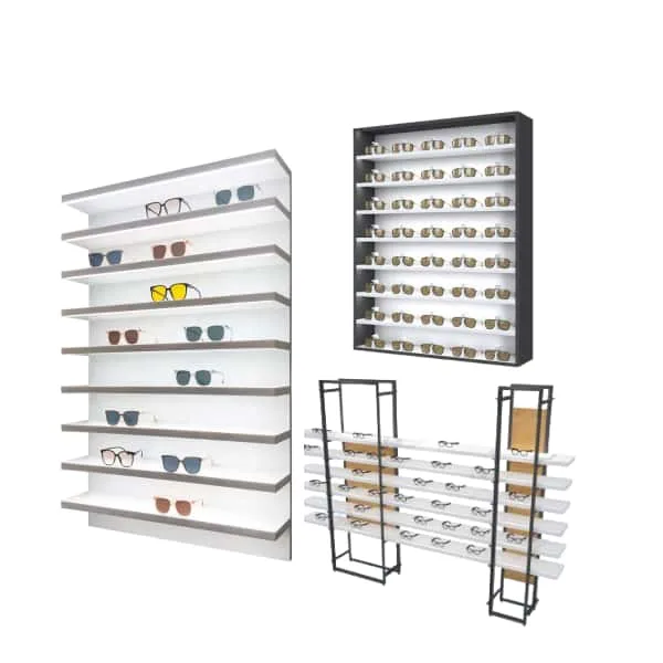 eyewear display shelf & Racks Optical Sunglass Displays | Eyewear Retail Fixtures Furniture – Wall-Mounted Fixtures image 9