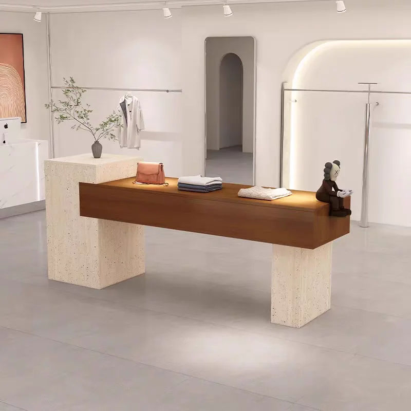 Modern Reception Desks, Counters Tables – custom retail display image 45