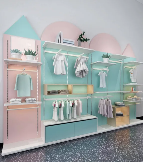 Retail Clothing Display Racks Stands For Garment Store – custom retail display image 126