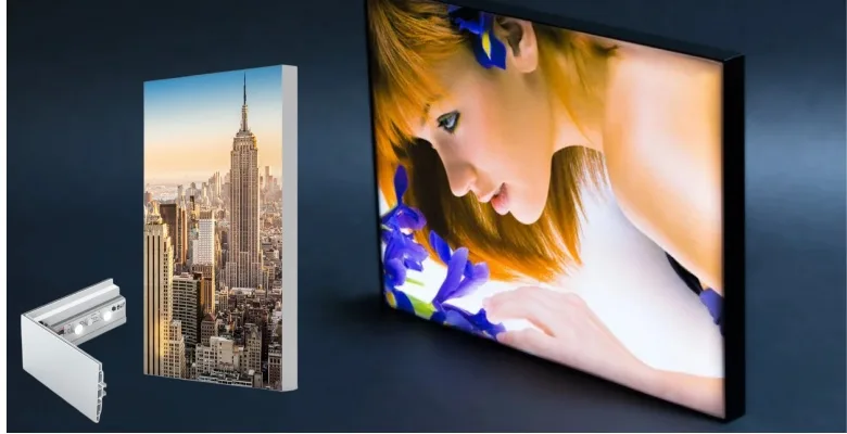 Poster LED Light Boxes | Illuminated Signage Displays – custom retail display image 8
