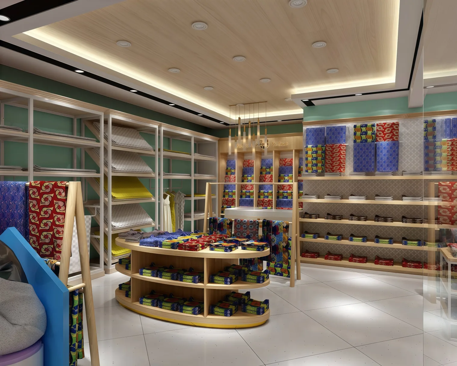 Fabric Store Design, Retail Displays Store Fixtures – Fashionable Design Idea Fabric Store Decoration Design Benson Display C