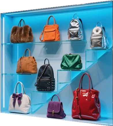 Purse Handbag Display Cabinets For Sale – custom retail display image 20