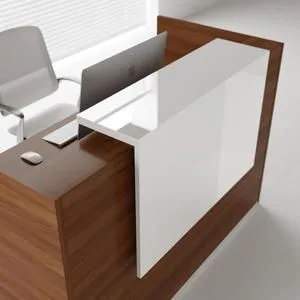 Wood Reception Desks Counters – custom retail display image 72