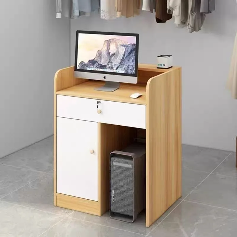 Small Reception Desks – custom retail display image 1