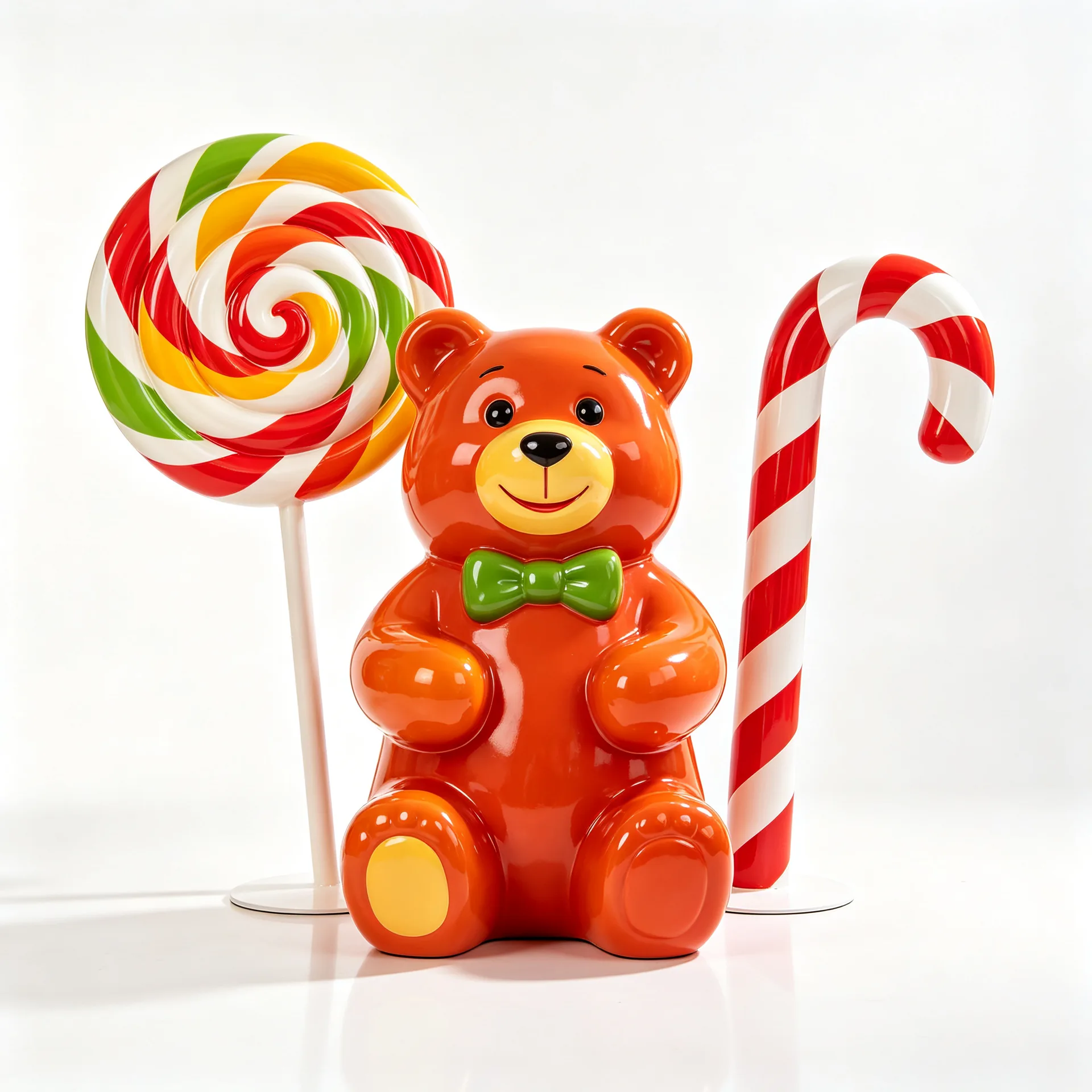 Giant Candy Cane Props For Sale – custom retail display image 1
