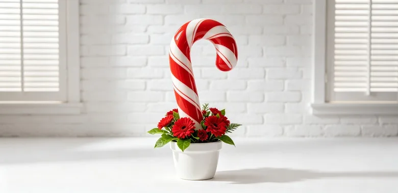 Giant Candy Cane Props For Sale – custom retail display image 9