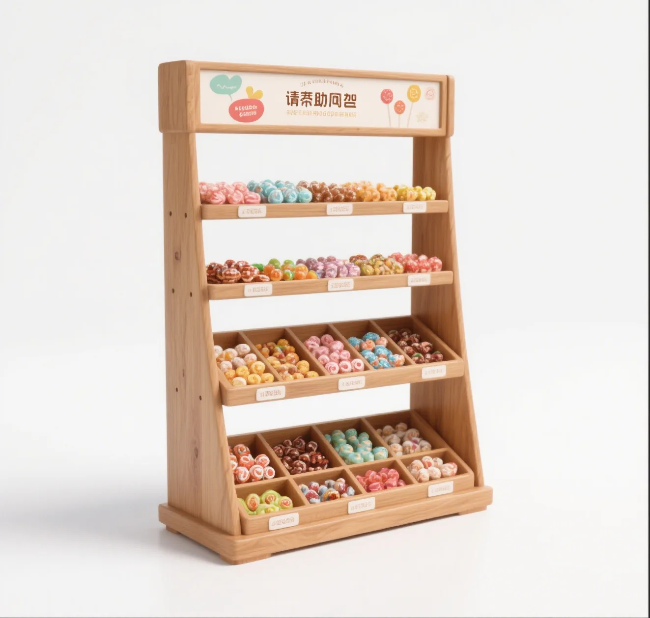 Candy Display Stands, Racks Tiers For Candy Shop Retail – custom retail display image 49