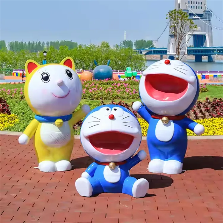 Fiberglass Cats Statues & Sculptures2 (2) Fiberglass Cats Statues Sculptures For Outdoor Garden Ornaments. – custom retail display image 53