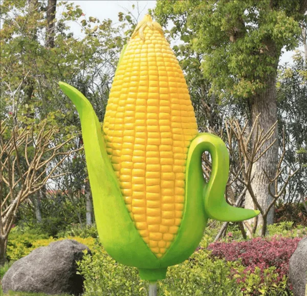 Fiberglass Corn Statues Sculptures For Sale – custom retail display image 28