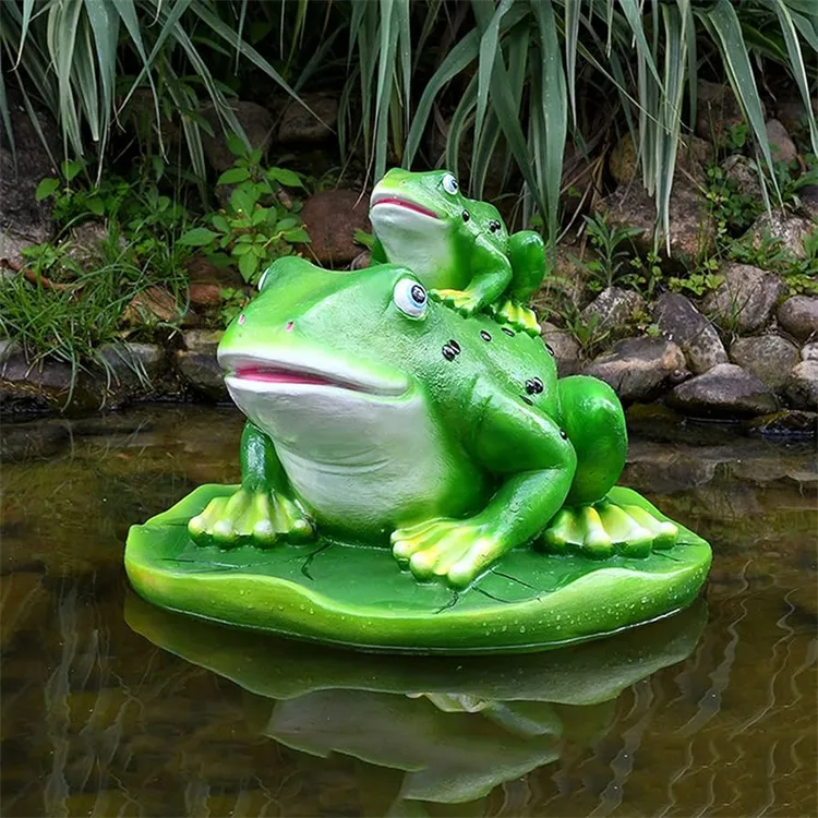 Fiberglass Frog Statues2 (1) Frog Toad Statues, Figurines Sculptures For Garden | FRP – custom retail display image 14