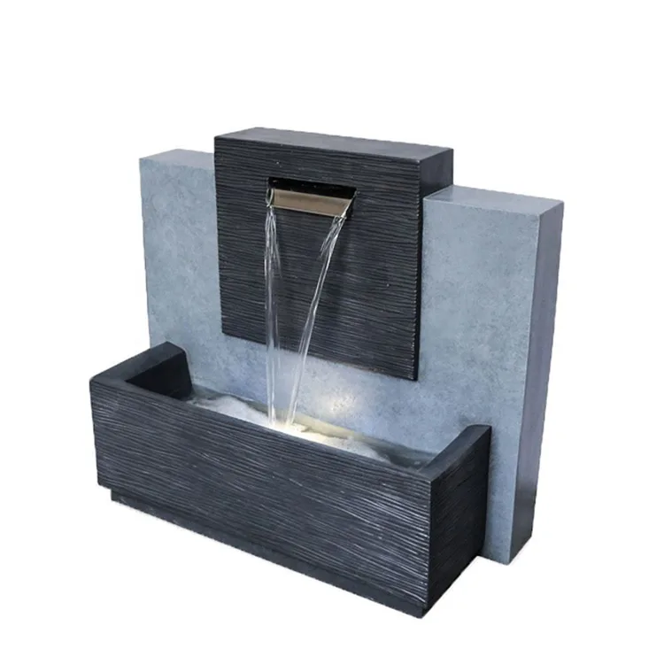 Custom Fiberglass (FRP) Fountain Flowerpot Planters – custom retail display image 1
