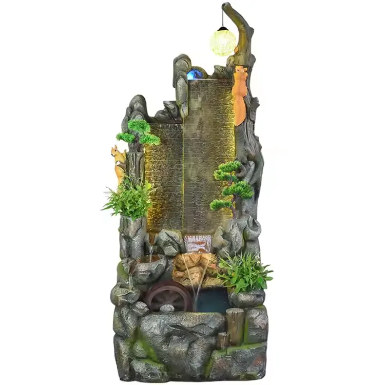 Custom Fiberglass (FRP) Fountain Flowerpot Planters – custom retail display image 3