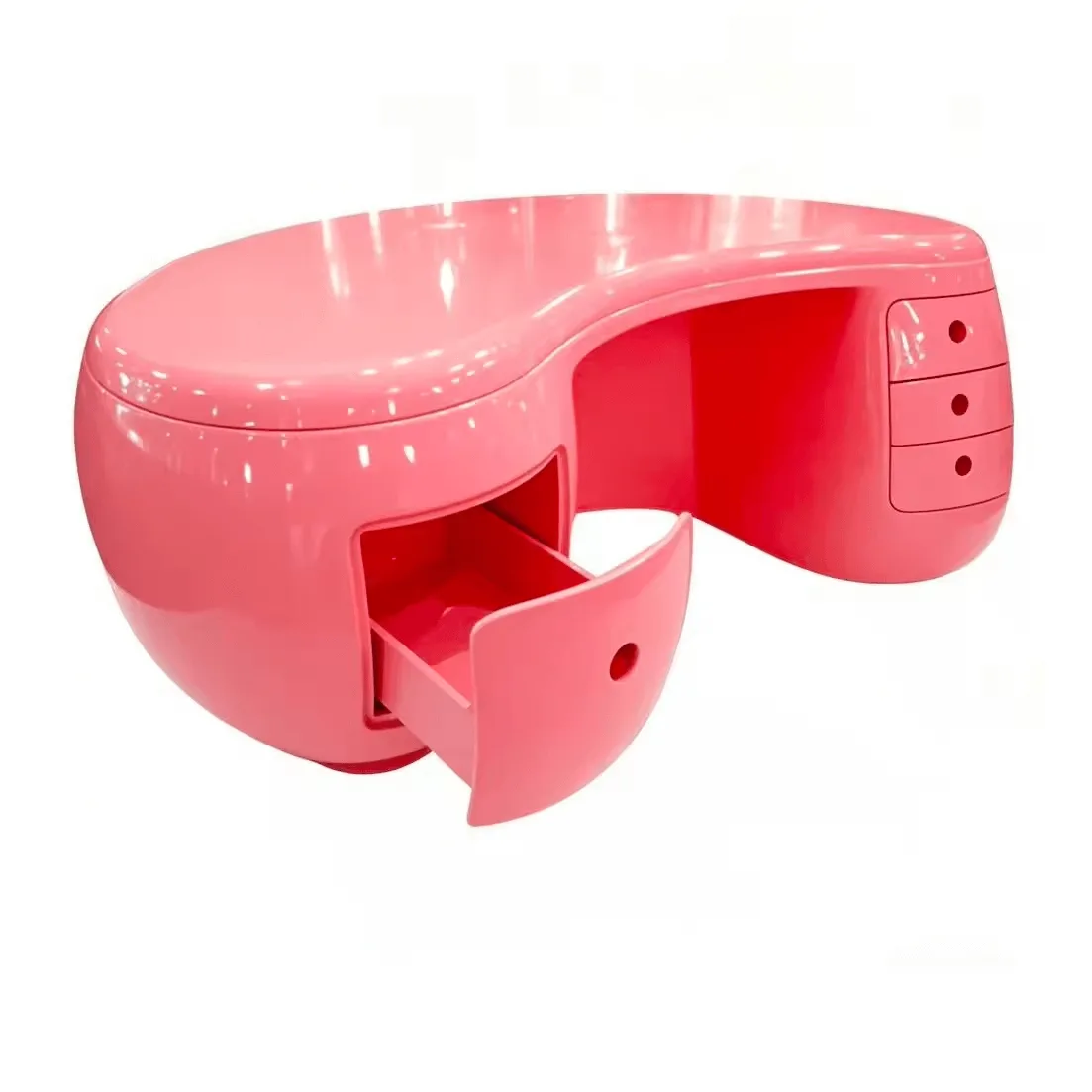 Fiberglass Reception Desk | Unique Modern – custom retail display image 2