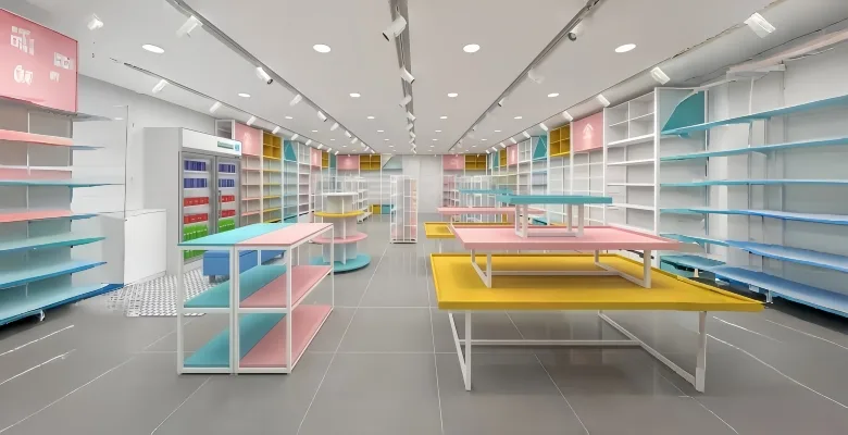 Stationery Shop Design, Displays Rack Fixtures – custom retail display image 8