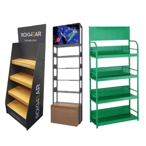 Supermarket Displays, Grocery Store Fixtures Equipment – Floor Standing Units image 4