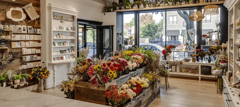 Flower Shop Design, Rack Displays Store Fixtures – custom retail display image 12