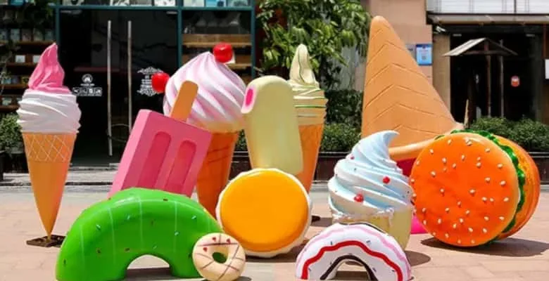 Restaurant Props Food Statues | Cafe, Diner, Bar Props – custom retail display image 14
