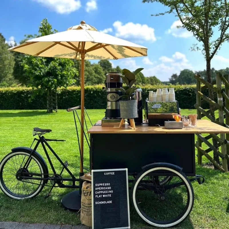 Food Bike For Sale | Ice Cream Coffee Bike – custom retail display image 22