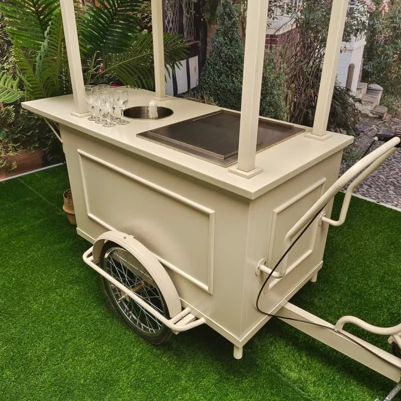 Food Bike For Sale | Ice Cream Coffee Bike – custom retail display image 17