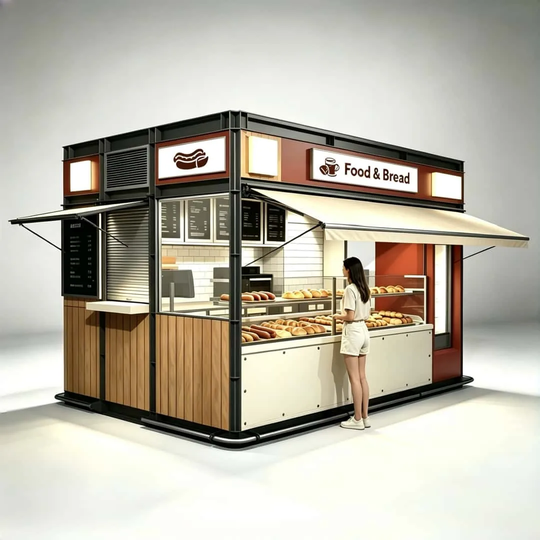 Outdoor Kiosk Booth For Sale | Custom Design – custom retail display image 1