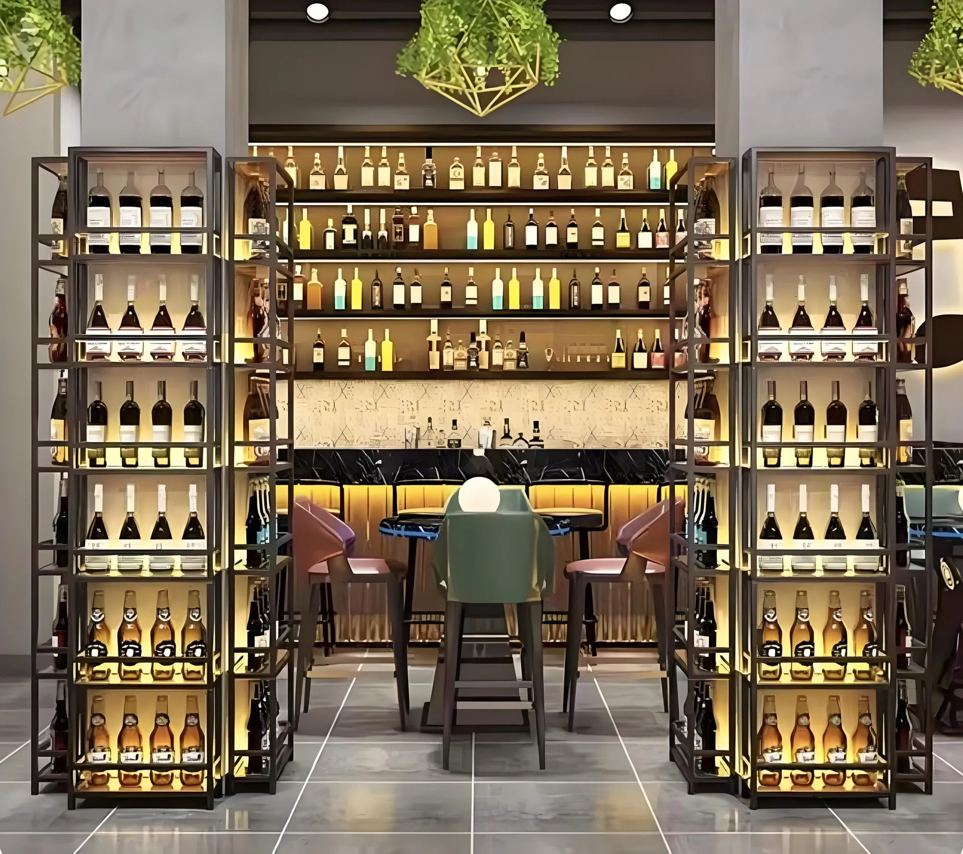 Wine Racks Cabinets For Sale | Custom Wine Cellars – custom retail display image 6