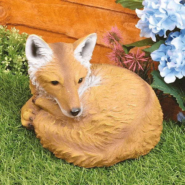 Fox Sculptures, Statues Figurines For Sale | Garden Decor – custom retail display image 3