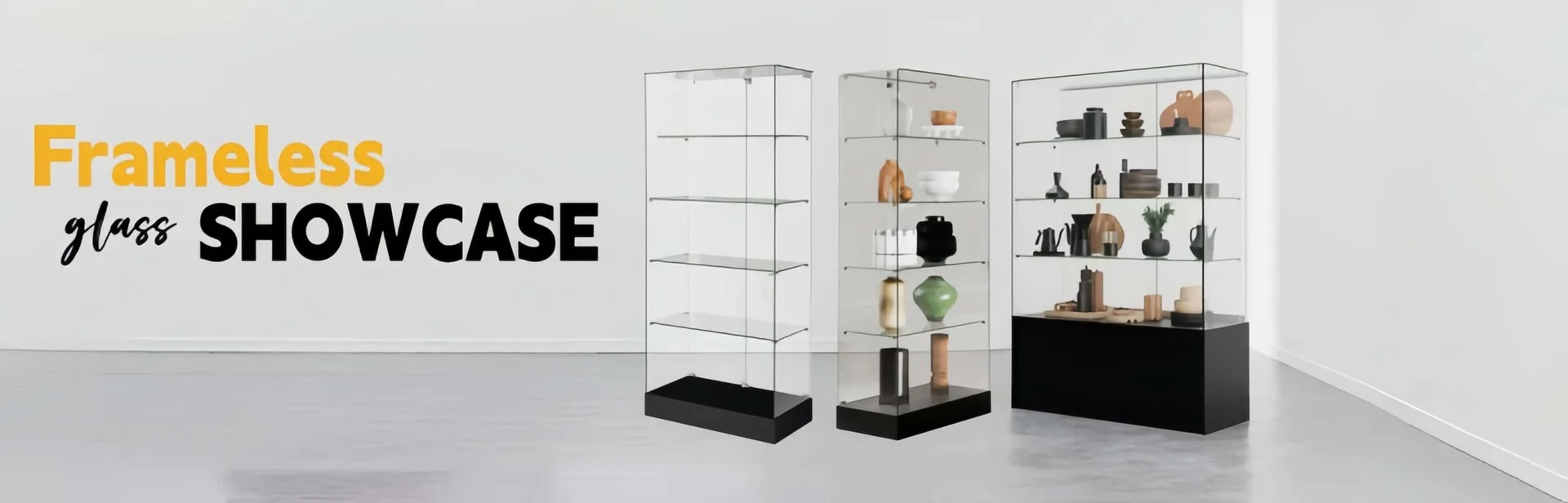Version 1.0.0 Frameless Glass Display Cases Cabinets – custom retail display image 5