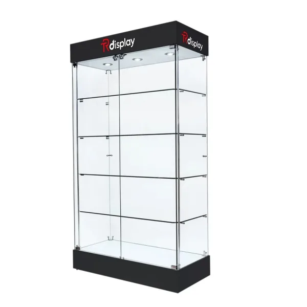 Large Display Cases Extra Wide Glass Cabinets For Sale – custom retail display image 3