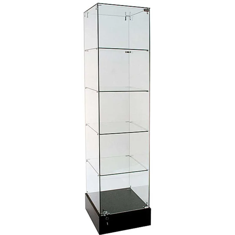 Frameless Glass Display Cases Cabinets – custom retail display image 1