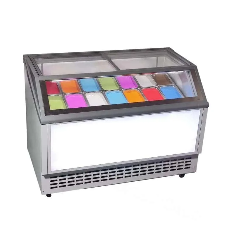 Frozen Yogurt Topping Bar Refrigerator For Sale – custom retail display image 21
