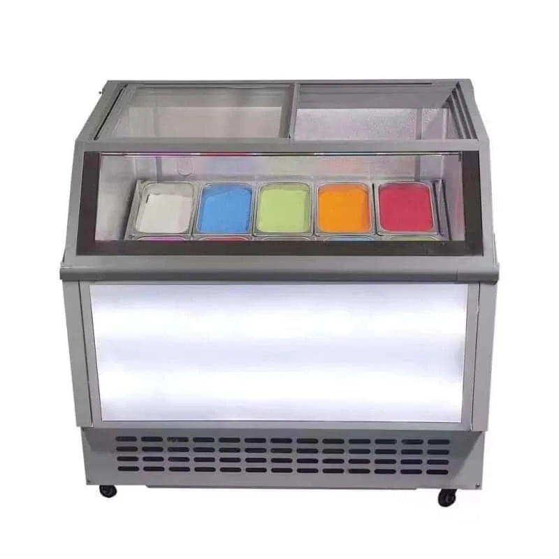 Frozen Yogurt Topping Bar Refrigerator For Sale – custom retail display image 22