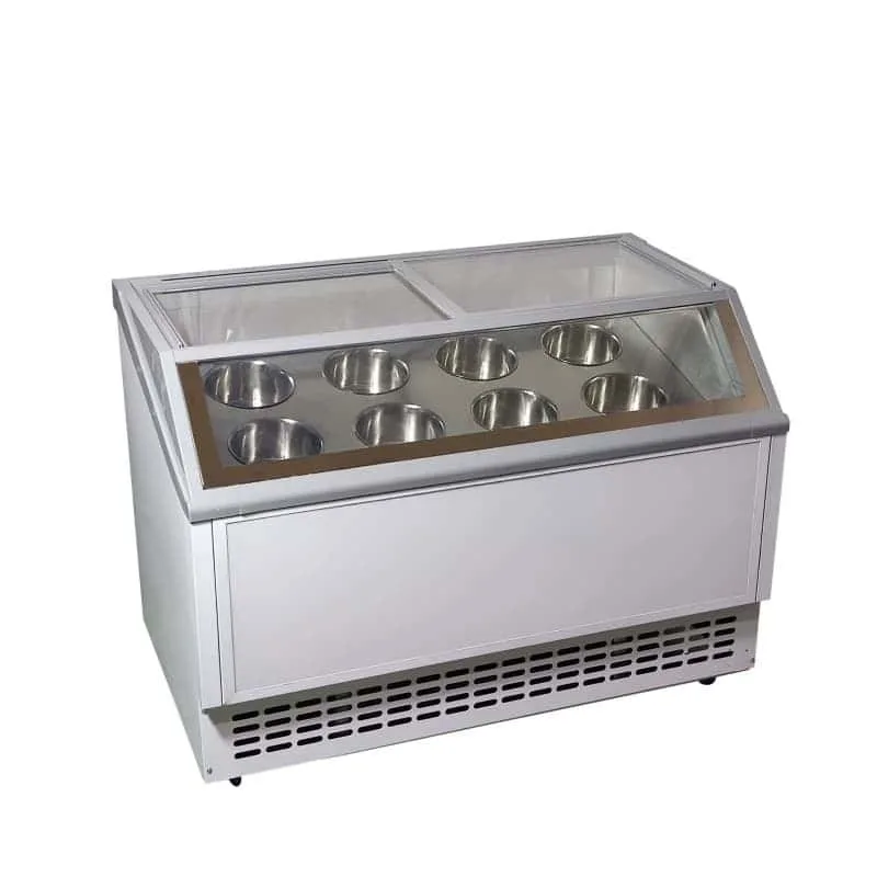 Frozen Yogurt Topping Bar Refrigerator For Sale – custom retail display image 17